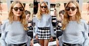LOOK OF THE DAY: Olivia Palermo miksuje wzory