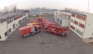 Strażacy przygotowali kartkę świąteczną. Ich pomysł rozkłada na łopatki