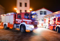 Śrem. Nocy pożar pustostanu. Znaleziono zwęglone zwłoki