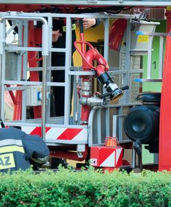 Białystok. Pożar biurowca