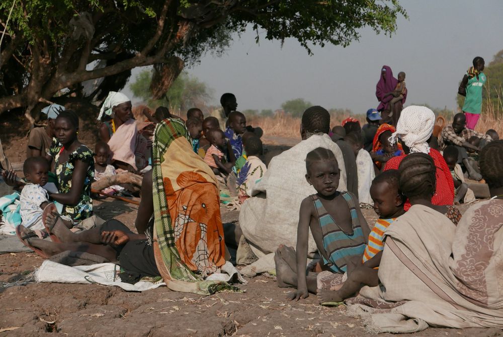 Zdjęcia zrobione przez pracowników PAH na początku lutego w Wanding, w regionie Upper Nile. Brak żywności jest tu ogromnym problemem, ale za małym na oficjalne ogłoszenie klęski głodu. 