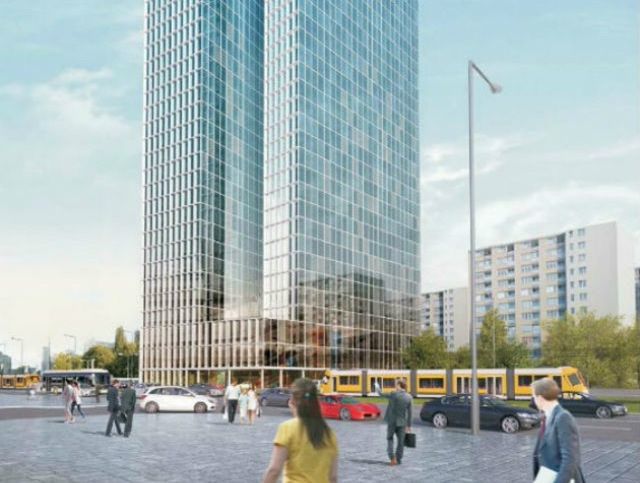 Planowany wieżowiec Srebrna 16