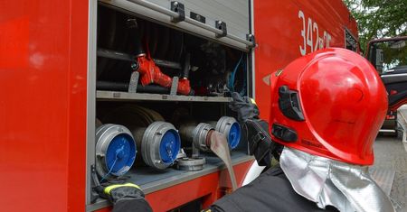 Pacjenci ewakuowani. Pożar w Szpitalu Rehabilitacji Kardiologicznej w Jedlinie-Zdroju