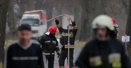 Wyciek kwasu azotowego w Wielkopolsce. Akcja straży pożarnej
