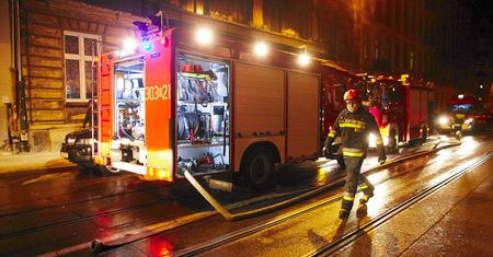 Tragiczny pożar w Łodzi. Mężczyzna spłonął żywcem