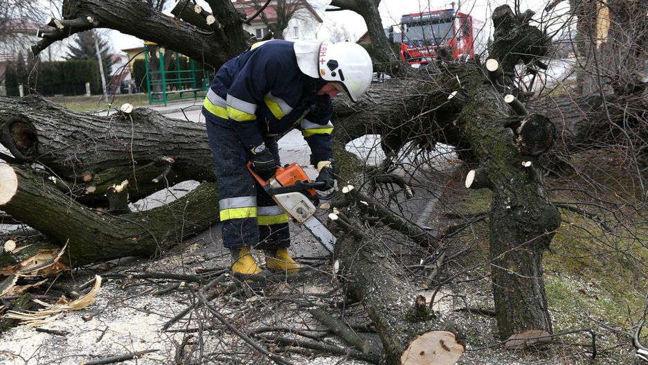 Pogoda. Strażacy mają pełne ręce roboty