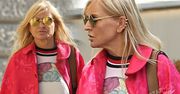 Monika Olejnik jak rasowa blogerka na zakupach. Płaszcz, sukienka i te buty! Tylko ona mogła je założyć [PAPARAZZI]