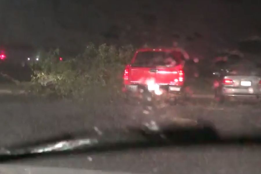 "To już tornado, stary!". Trafili w sam środek kataklizmu