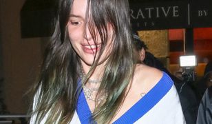 Bella Thorne bez makijażu i w podartych rajstopach. Nie przejmuje się wizerunkiem
