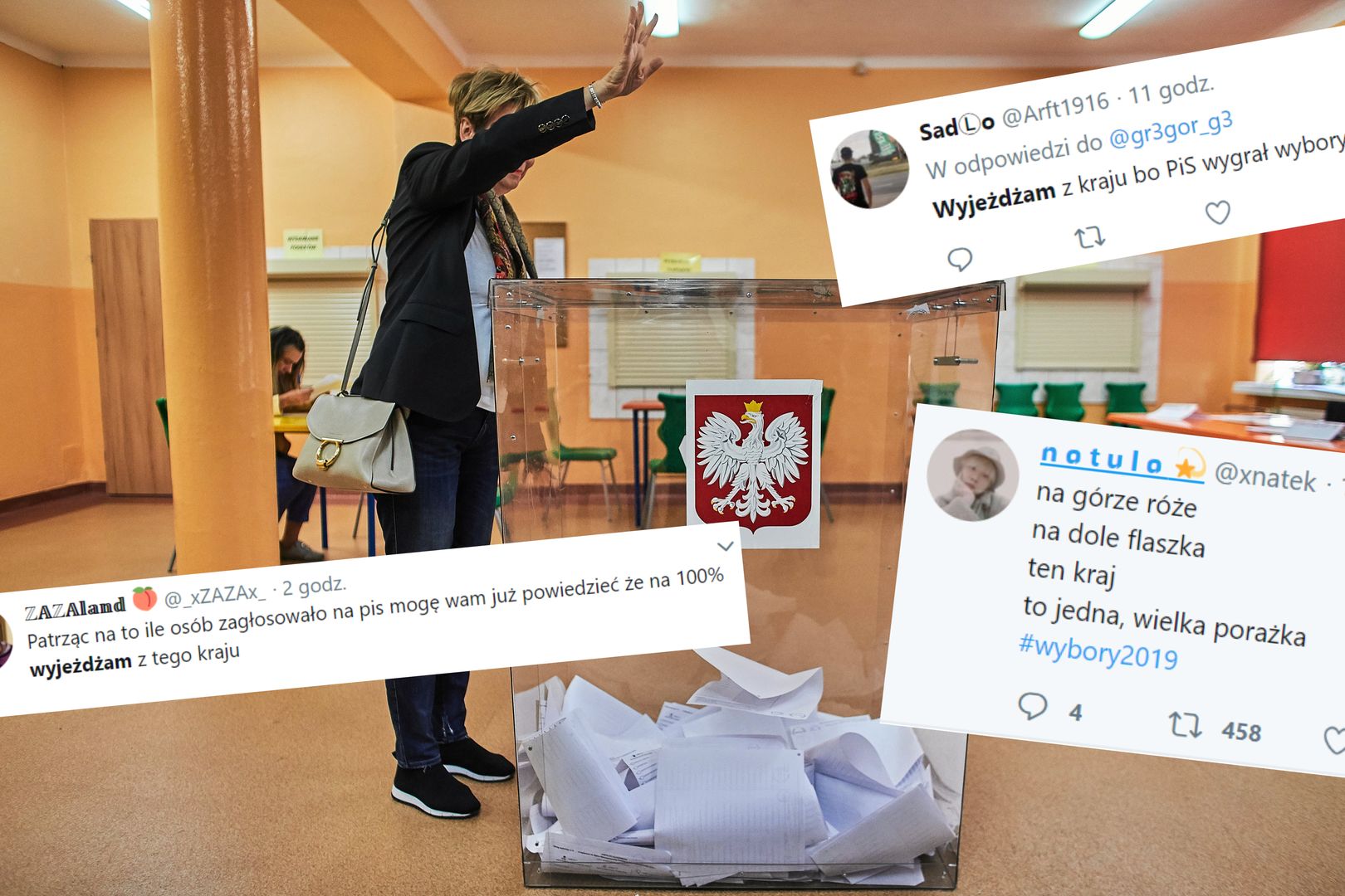 Wyborcy dali upust emocjom głównie na Twitterze