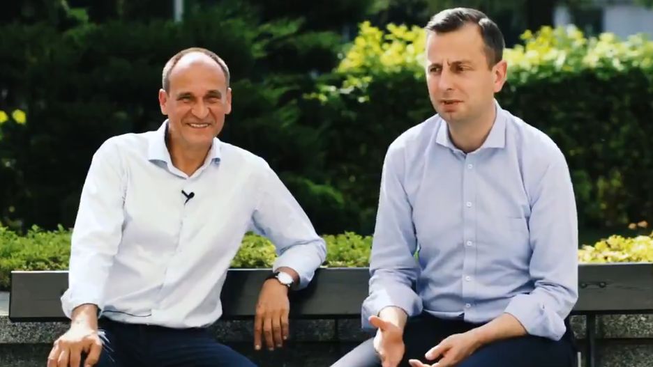 Wybory parlamentarne 2019. Paweł Kukiz (L) oraz Władysław Kosiniak-Kamysz (P) rozpoczęli kampanię