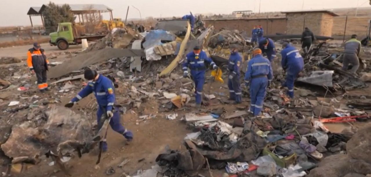 Katastrofa samolotu w Iranie. Ukraina oczekuje decyzji w sprawie czarnych skrzynek