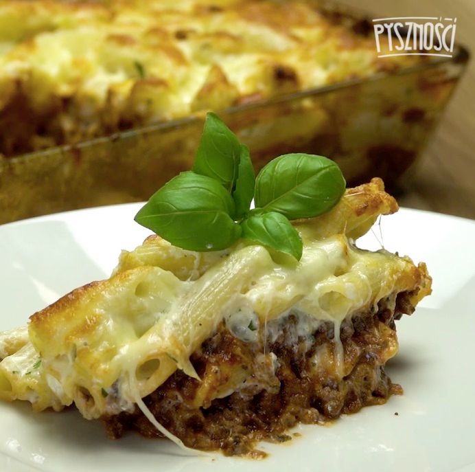 zapiekanka makaronowa a'la lasagne