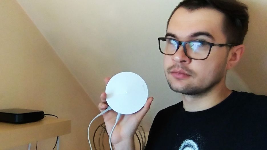 Ja z pierwszym modemem od TP-Link.