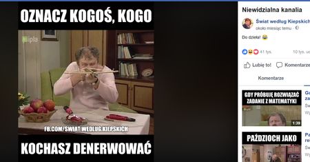 To jeden z najpopularniejszych postów tego roku. Ma miliony wyświetleń