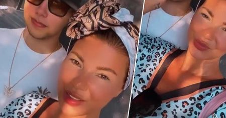 Edyta Górniak nie szczędzi czułości synowi podczas wakacji w Turcji. Reakcja Allana mówi wszystko o ich relacji