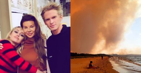 Edyta Górniak BOI SIĘ o los planety przez szalejące w Australii pożary. Za poruszający wpis dziękuje jej... chłopak Miley Cyrus