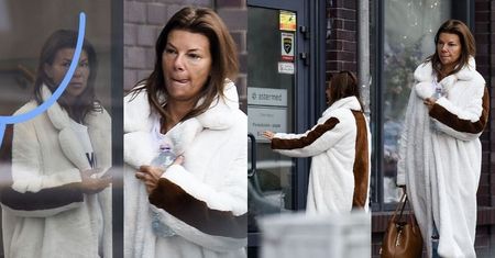 Naturalna Edyta Górniak stroi minki w drodze do dentysty (ZDJĘCIA)