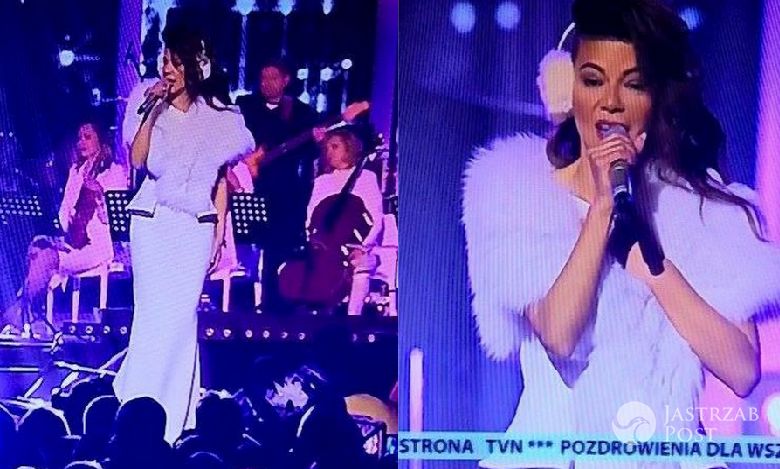 Zachwycająca Edyta Górniak na imprezie sylwestrowej TVN w Krakowie. Wiemy, czyjego projektu kreację miała na sobie!