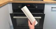 Wyłóż wnętrze piekarnika mokrymi ręcznikami papierowymi i zobacz, co się stanie
