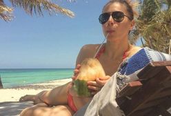 Kasia Warnke na urlopie w Kenii