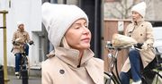 Katarzyna Warnke delektuje się samotną przejażdżką rowerową (ZDJĘCIA)