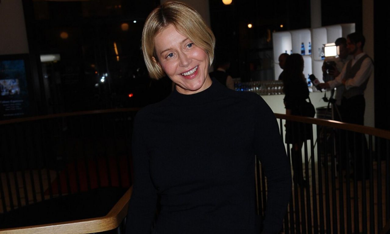 Katarzyna Warnke na premierze kolekcji Mokobelle. Postawiła na klasykę