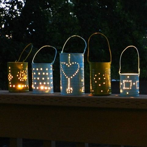 Tin Can Lanterns