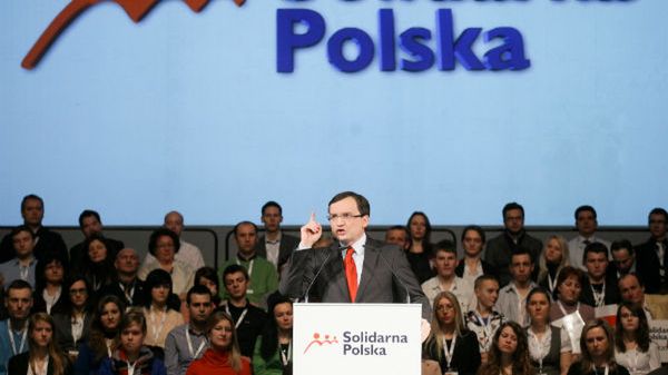 Prezes Solidarnej Polski Zbigniew Ziobro