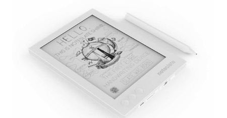 Noteslate Shiro: e-tuszowy notatnik i czytnik e-booków w jednym