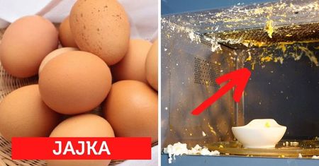 Nigdy nie podgrzewaj tych produktów w mikrofali. Skutki mogą być opłakane.
