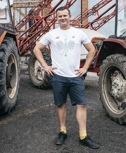 Rolnik uczcił pamięć o polskich bohaterach. By to pokazać, musieliśmy użyć drona