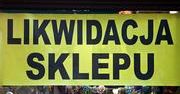 Gwałtowny wzrost bankructw małych sklepów