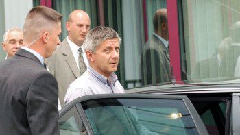 Premier Marek Belka po powrocie z USA