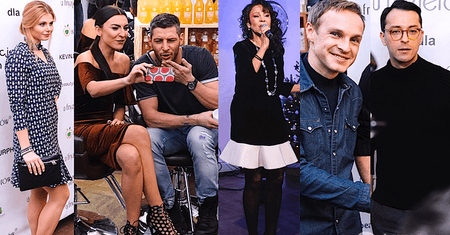 Gwiazdy na charytatywnym koncercie Izabeli Trojanowskiej: Filip Bobek, Barbara Pasek, Leszek Stanek, Artur Chamski