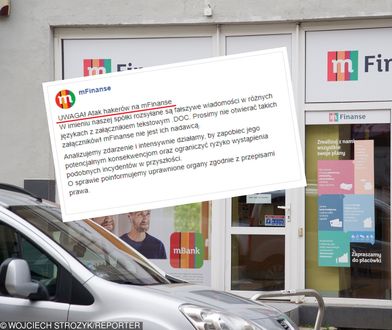 Groźny atak na mBank, dane klientów zagrożone