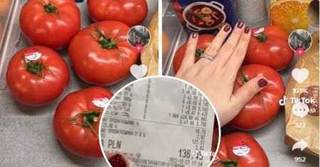 Kupiła w Biedronce 5 pomidorów malinowych. Gdy w domu spojrzała na paragon, dosłownie zamarła