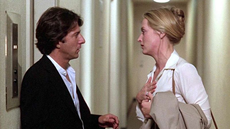Dustin Hoffman i Meryl Streep w filmie "Sprawa Kramerów"