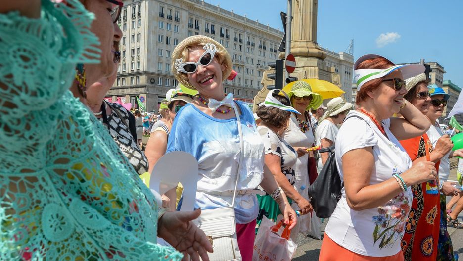 Dwa lata temu Ogólnopolska Parada Seniorów wyruszyła z Placu Konstytucji