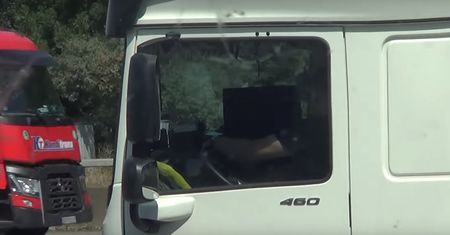 Polak bohaterem nagrania policji w Kent. Funkcjonariusze obserwowali kierowców ciężarówek