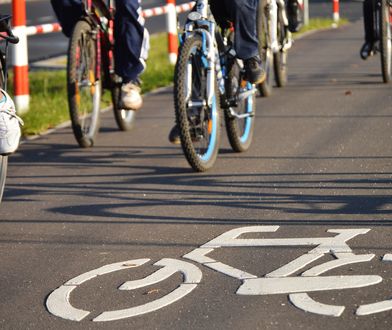 "Czołówka" dwójki rowerzystów w Olsztynie. Kobieta jest w ciężkim stanie