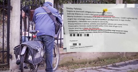 Rower dla listonosza. Dyrektor apeluje: opróżnijcie piwnice