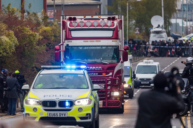 W brytyjskim Essex znaleziono 39 ciał w ciężarówce
