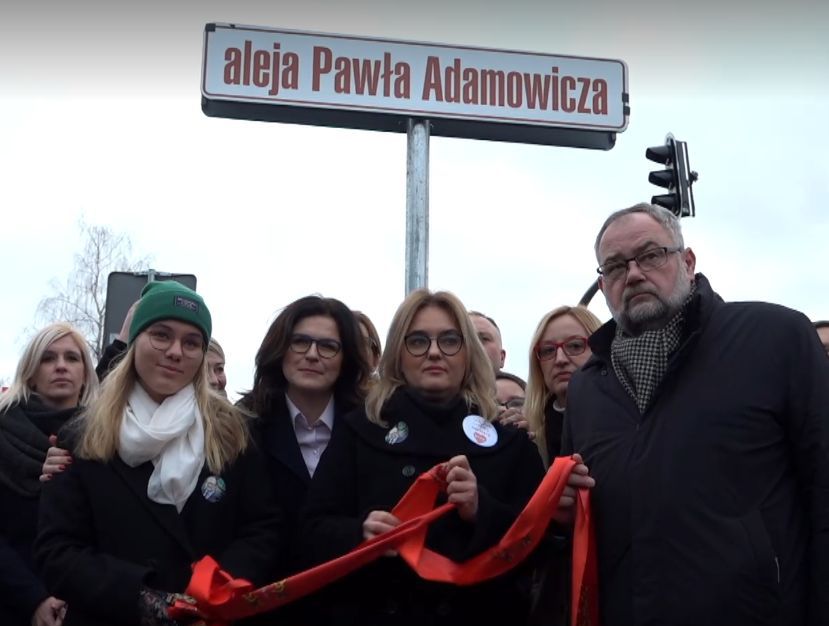 Gdańsk. Aleja Pawła Adamowicza otwarta. "Podśmiewaliśmy się, że to Bob Budowniczy"