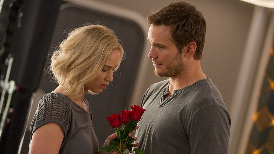 Jennifer Lawrence i Chris Pratt przeżyją dziś niezwykły romans w "Pasażerach"
