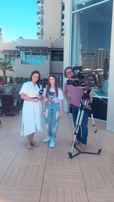 Roksana Węgiel promuje Eurowizję Junior 2019 w Tel Awiwie
