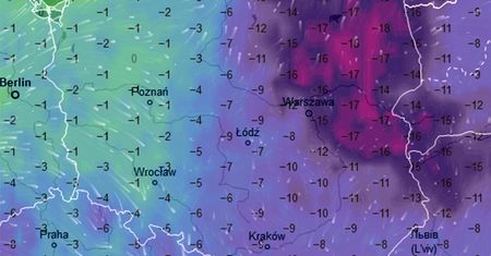 Alert IMGW w 7 regionach. Minus 18 st. C przez Angelę i Donalda