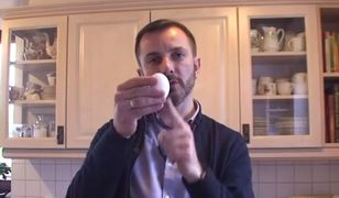 Tomasz Rożek z "Sondy 2" pokazał w prostym eksperymencie, jak sprawdzić wiek jajka