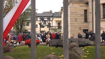 Grób ks. Jerzego Popiełuszki