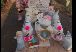 Zrobiła sobie reklamę na grobie 2-letniej Nikoli. Teraz przeprasza. "Grób córki to dla mnie świętość"